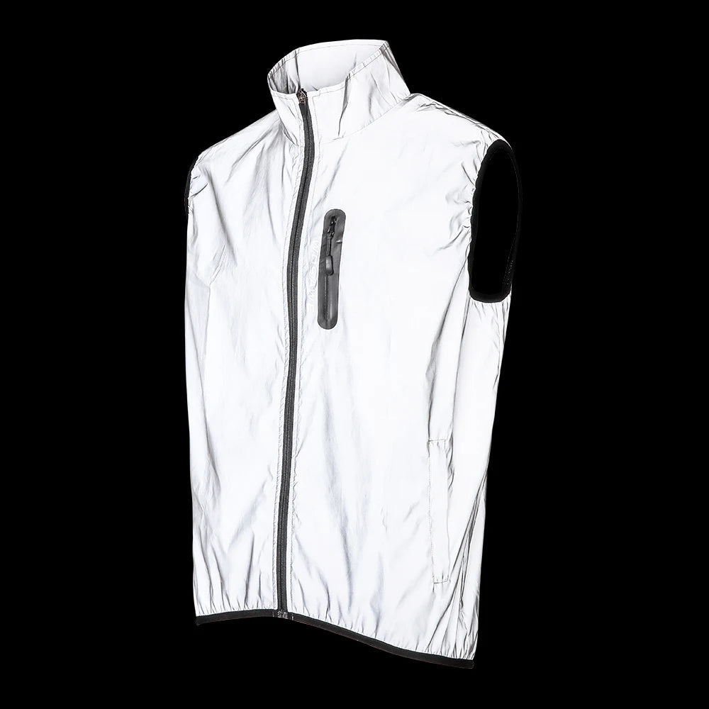 WOSAWE Men's and Women's Reflective Motorcycle Jacket - Waterproof Windbreaker Hoodie for Autumn and Winter
